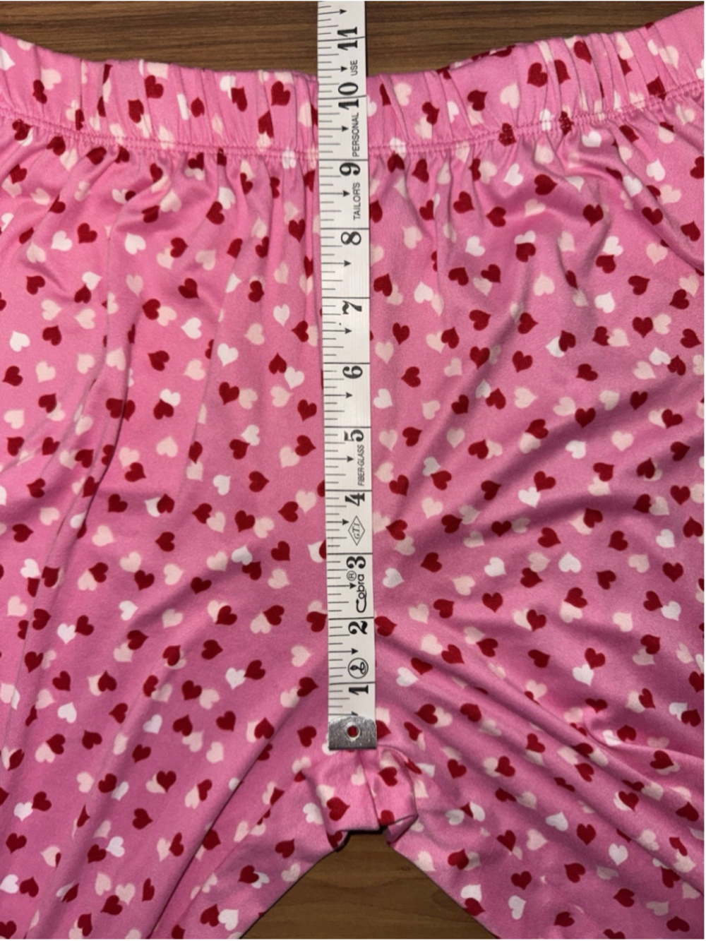Kate Spade New York Heart Print Pajama Set Pink Loungewear Soft Girl PJ Medium - Picture 12 of 15